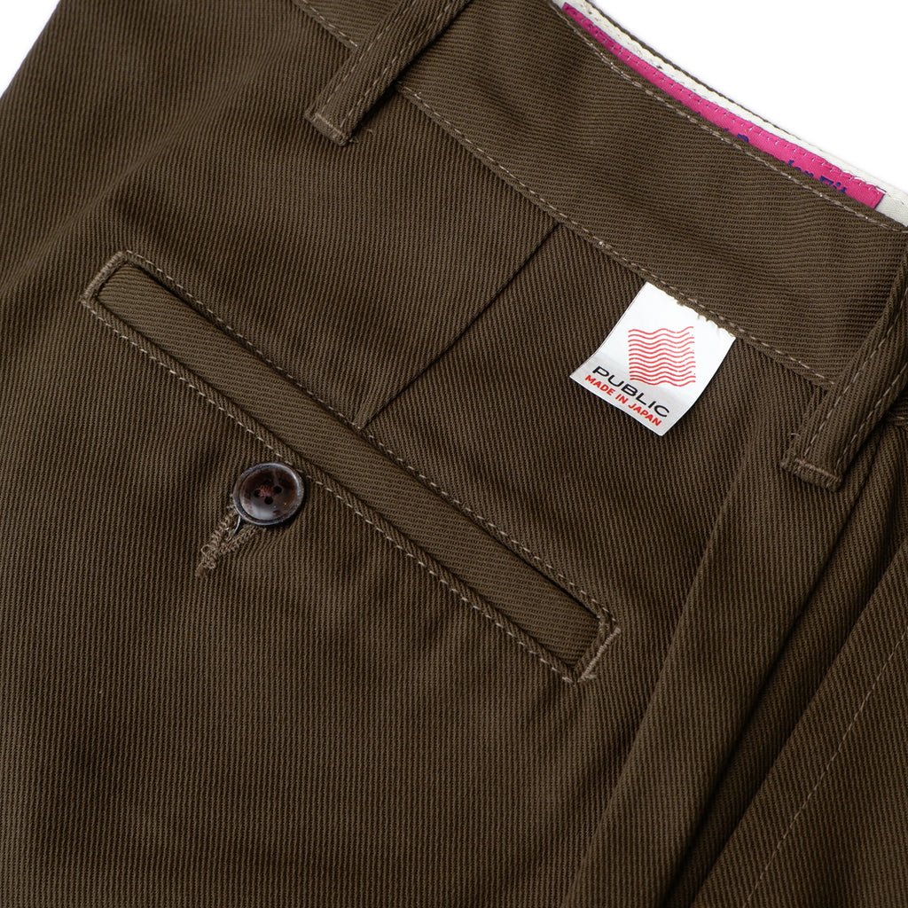 PUBLIC ORIGINAL REGULAR FIT / BROWN