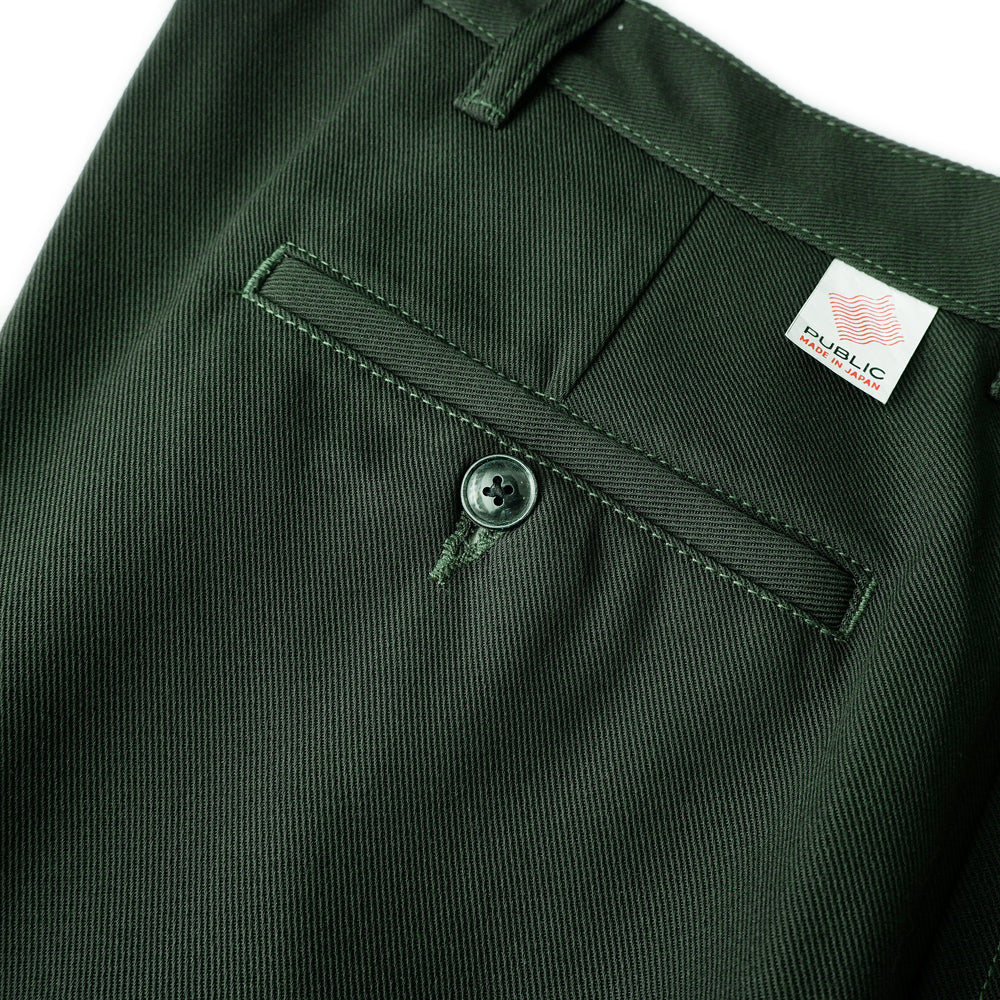 PUBLIC ORIGINAL REGULAR FIT / DARK GREEN
